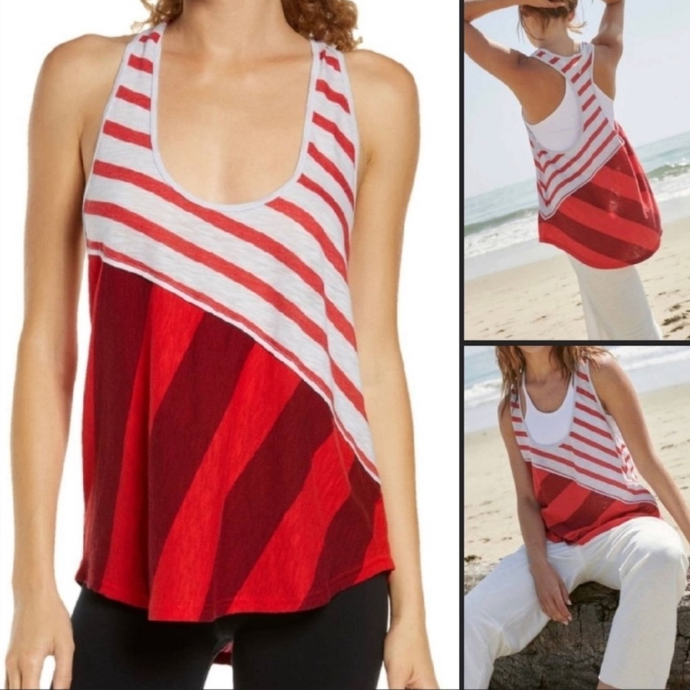 Free People Movement razor back in watermelon color!